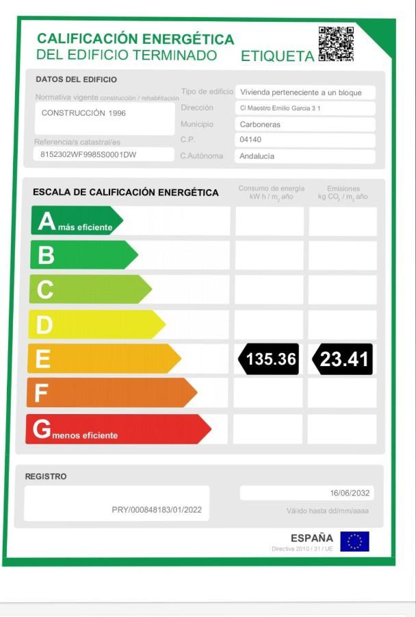 Apartamento “El Lometico” Carboneras Eksteriør billede